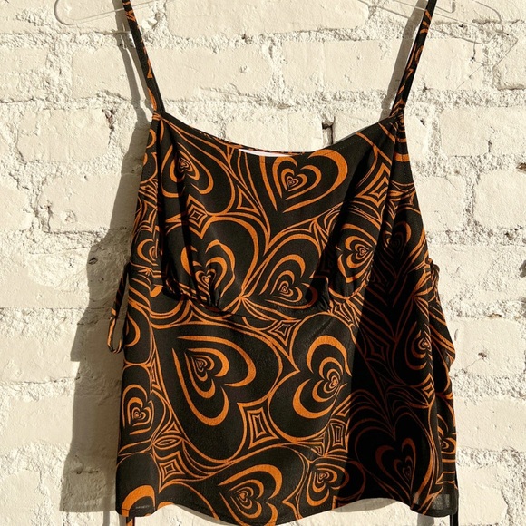 Lisa says Gah Buffy tank wild hearts in brown - Picture 5 of 9
